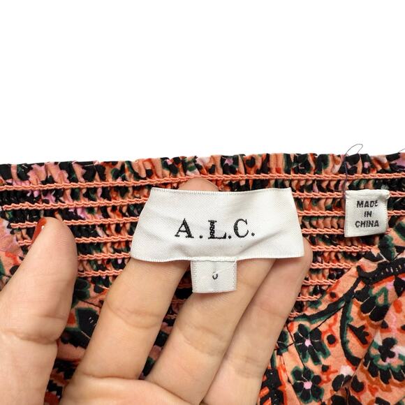 A.L.C. Lilah Cotton Maxi Dress Women’s Size 0 MSRP: $495 - Picture 6 of 11